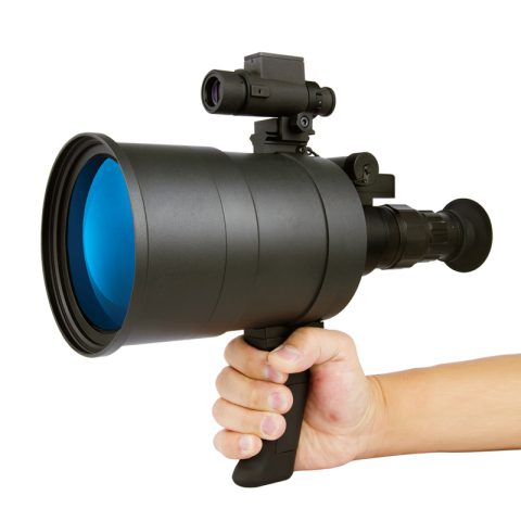 奥尔法G101300+ 准3代（ORPHA）高倍高清单目单筒10倍微光夜视仪远距离观察夜间航海监察巡逻森林防火手持式带远距离红外灯